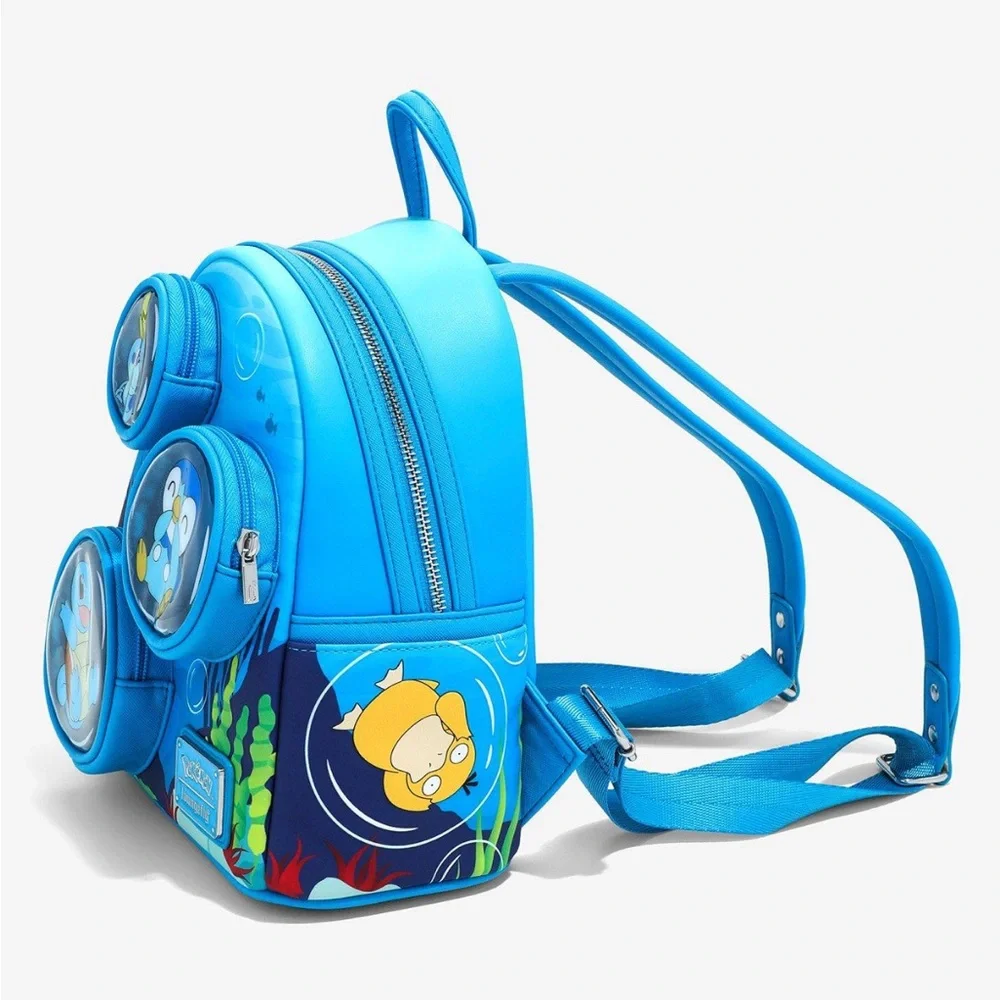 Loungefly Pokemon Squirtle Water Type Bubble Mini Backpack Boxlunch Exclusive‎
